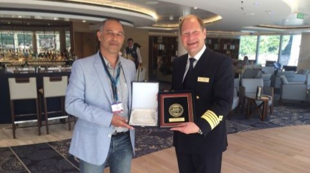 INAUGURALNI DOLAZAK BRODA VIKING ORION U LUKU DUBROVNIK - GRUŽ