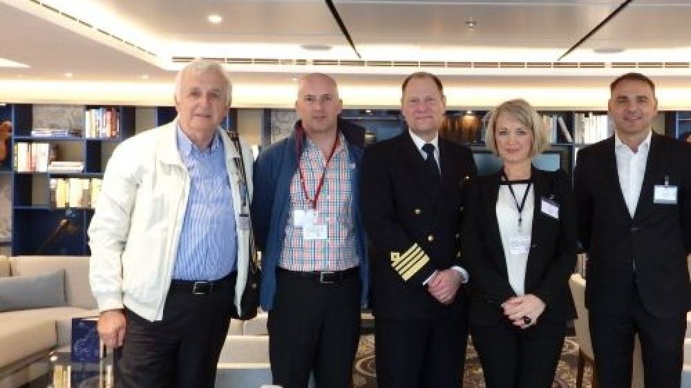 INAUGURALNI DOLAZAK BRODA VIKING SUN U LUKU DUBROVNIK - GRUŽ