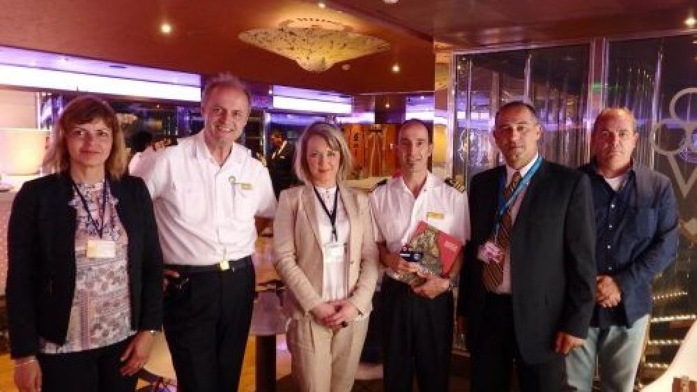 PRVO TICANJE BRODA COSTA LUMINOSA U LUCI DUBROVNIK - GRUŽ