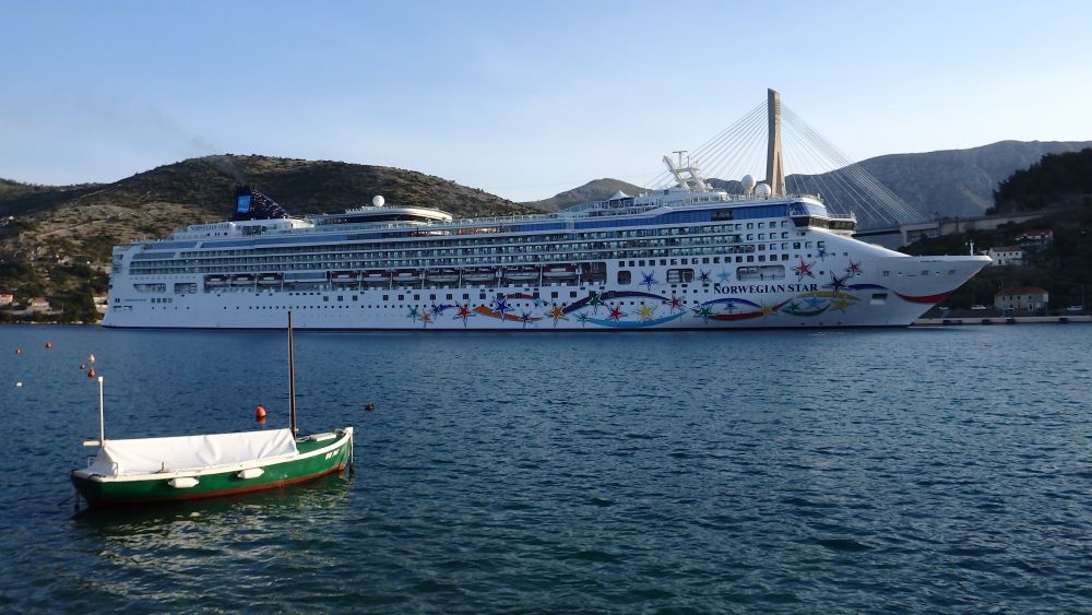 'Norwegian Star' uplovio u luku Gruž pod zapovjedništvom Dubrovčanina Tea Grbića
