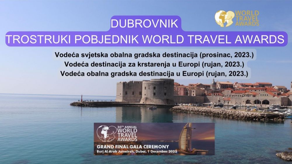 TROSTRUKI POBJEDNIK WORLD TRAVEL AWARDS 2023.