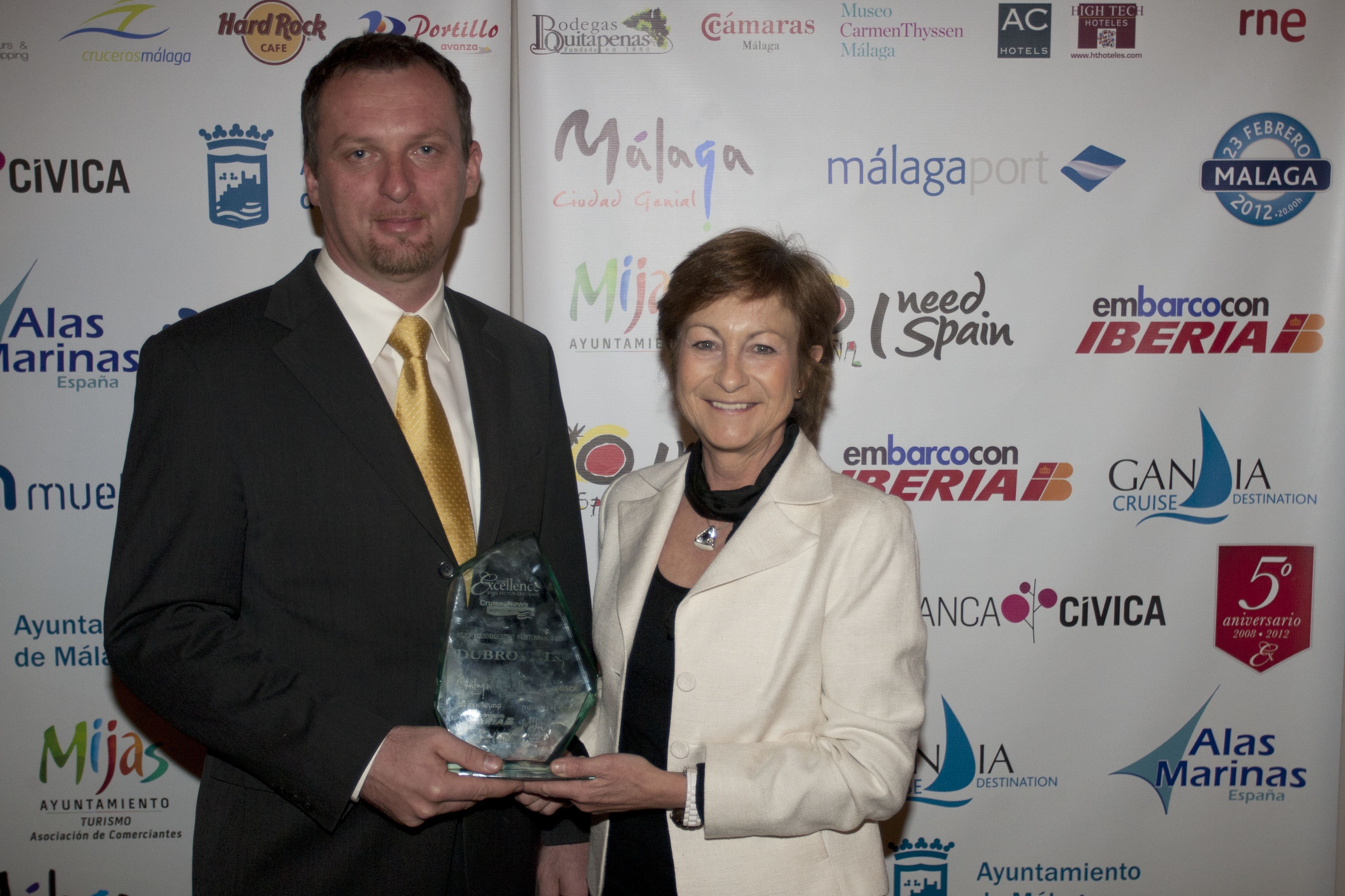 EXCELLENCE CRUISE AWARD GOEST TO PORT OF DUBROVNIK