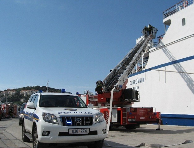 OPĆA VJEŽBA SIGURNOSNE ZAŠTITE LUKE DUBROVNIK