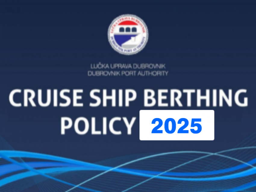 Cruise ship Berthing policy 2024