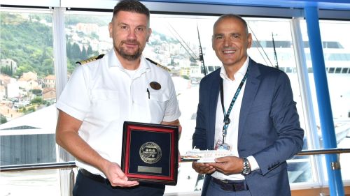 Norwegian Sky Docks in Dubrovnik for the First Time